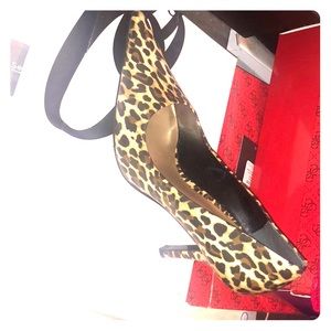 Cheetah pointe heels.